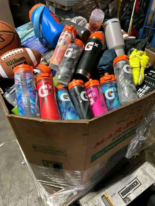 Sporting items Pallet