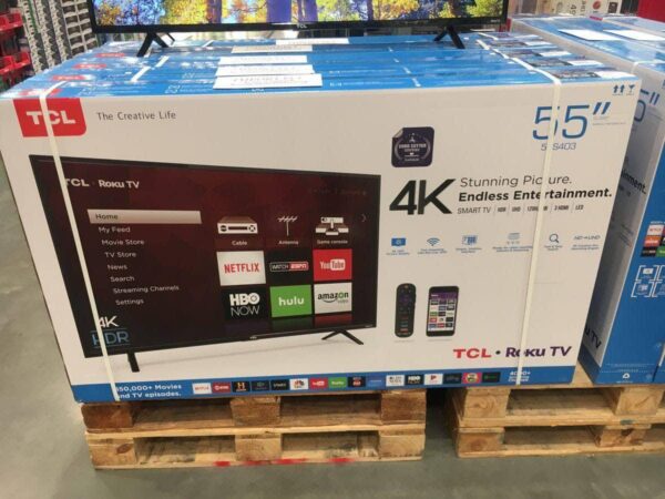 Smart TVs pallets