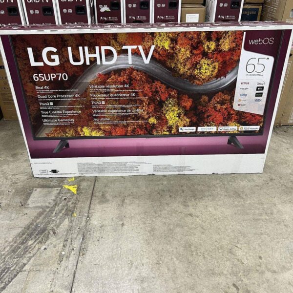 Smart TVs pallets